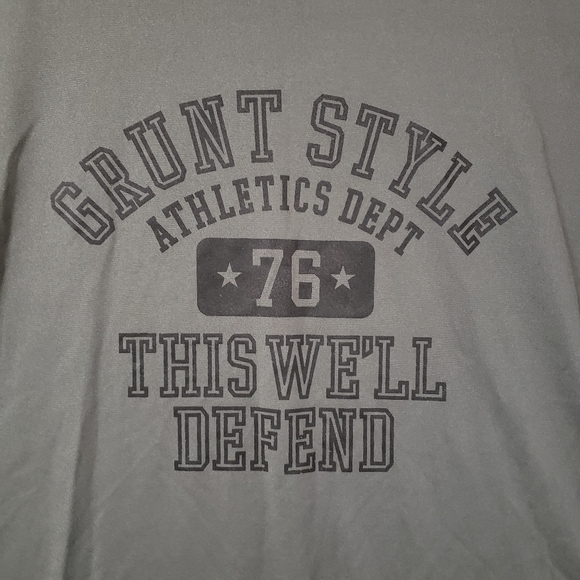 🚫SOLD🚫Grunt style athletic department this we'll defend XXL T shirt - Picture 3 of 10